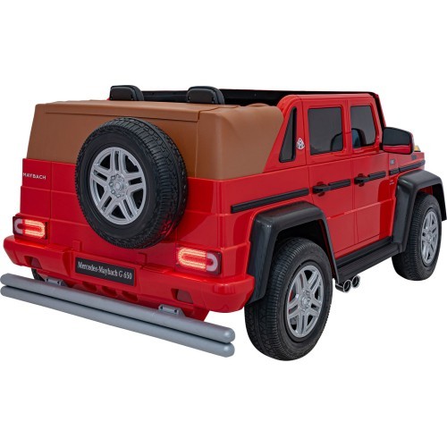 Elektromobilis Mercedes Benz Maybach G650, sarkans