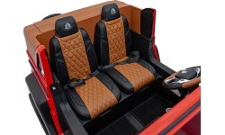 Elektromobilis Mercedes Benz Maybach G650, sarkans