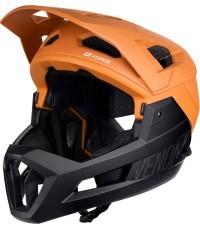 Force Venom downhill helmet, size S/M (55-58 cm) (orange/black)
