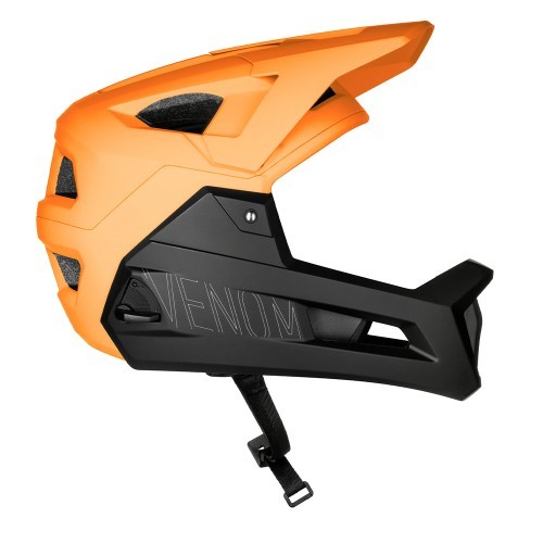 Force Venom downhill helmet, size S/M (55-58 cm) (orange/black)