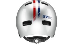 Шлем Uvex Kid 3 race silver 51-55 см
