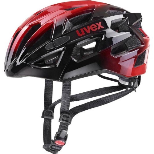 Uvex Race 7 ķivere, melna/sarkana, 51-55 cm