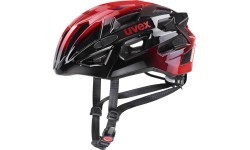 Шлем Uvex Race 7, черно-красный, 51-55 см