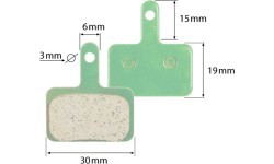 Brake Pads for E-Scooter W-TEC Billar (Pair)