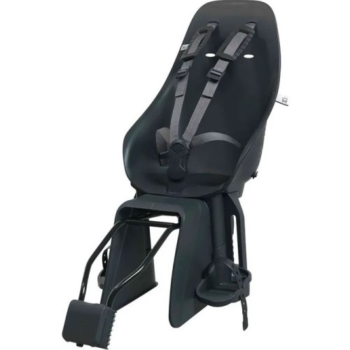 Заднее детское велокресло с адаптером и держателем Urban Iki - Bincho Black/Bincho Black