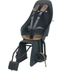 Rear-Mounted Child Bike Seat w/ Adaptor & Seatpost Holder Urban Iki - Bincho Black/Kurumi Brown