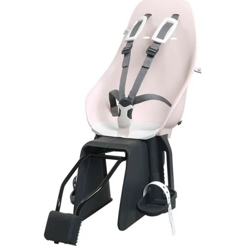 Rear-Mounted Child Bike Seat w/ Adaptor & Seatpost Holder Urban Iki - Sakura Pink/Shinju White