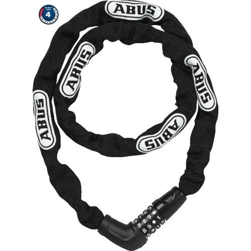 Slēdzene Abus Steel-O-Chain 5805C/110 melna