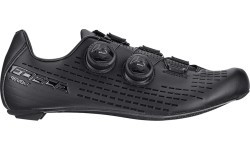 Šosejas riteņbraukšanas apavi FORCE ROAD REVOLT CARBON, izmērs 44 (melni)