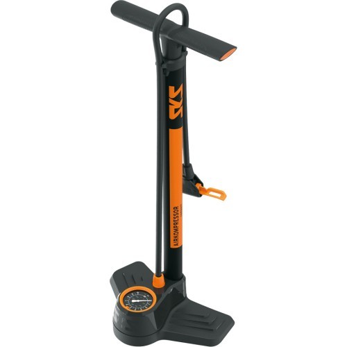 Velosipēda pumpis SKS Airkompressor Compact 10.0 ar manometru