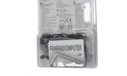 FISCHER Trend Bike Computer, 13 functions, wired, with battery (white)