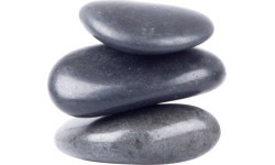 Lavas akmeņu komplekts inSPORTline River Stone 4–6 cm, 3 gab.