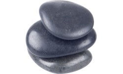 Lavas akmeņu komplekts inSPORTline River Stone 4–6 cm, 3 gab.