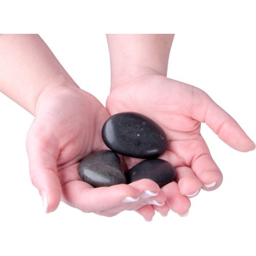 Lavas akmeņu komplekts inSPORTline River Stone 4–6 cm, 3 gab.