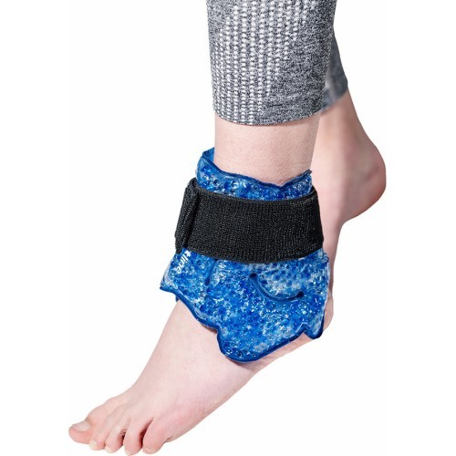 Warming/Cooling Gel Beads Ankle Wrap inSPORTline Vivoan