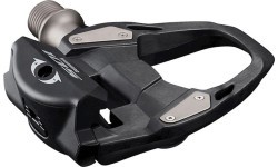 Pedāļi ar plāksnēm Shimano PD-R7000 105, oglekļa (melni)