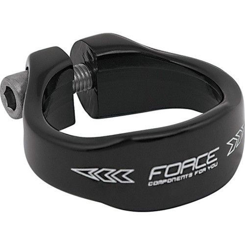 FORCE seatpost clamp 34.9mm (aluminium, black)