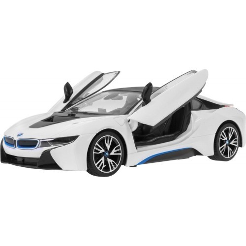R/C toy car the BMW i8 White 1:14 RASTAR