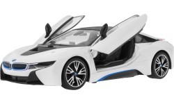 R/C toy car the BMW i8 White 1:14 RASTAR