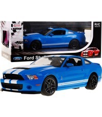 R/C toy car Ford Shelby Mustang GT500 Blue 1:14 RASTAR