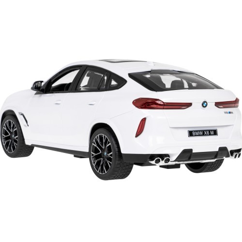 Tālvadības automašīna BMW X6 M 1:14 RASTAR, balta