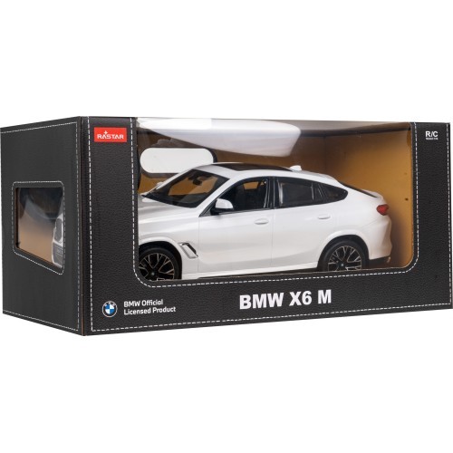 Car R/C BMW X6 M 1:14 RASTAR White