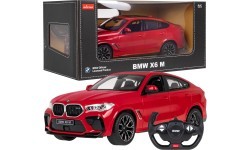 Tālvadības automašīna BMW X6 M 1:14 RASTAR, sarkana