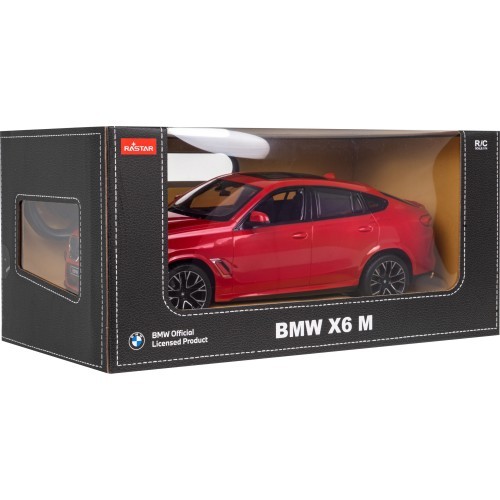 Радиоуправляемый автомобиль BMW X6 M 1:14 RASTAR, красный