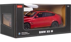 Tālvadības automašīna BMW X6 M 1:14 RASTAR, sarkana
