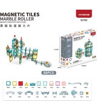 Magnetic Blocks Track Ball 88pcs.