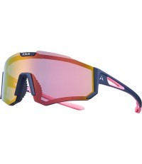 Sporta saulesbrilles Altalist Kizuna - Zils-rozā ar rozā lēcām