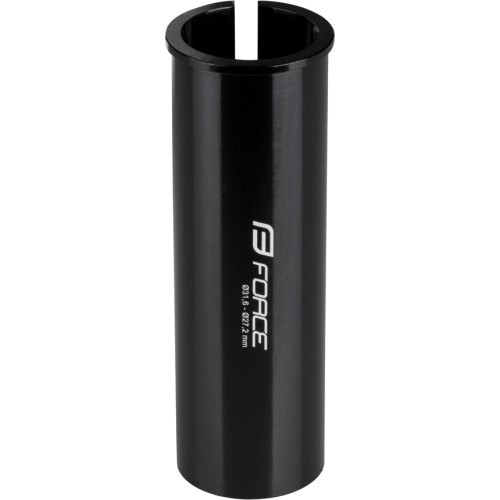 Sēdekļa staba adapteris 27.2 - 30.9 mm // sakausējums (melns)