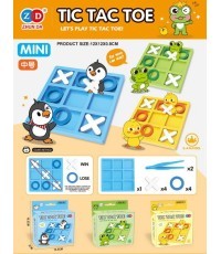 Tic Tac Toe Logic Game Penguin Version