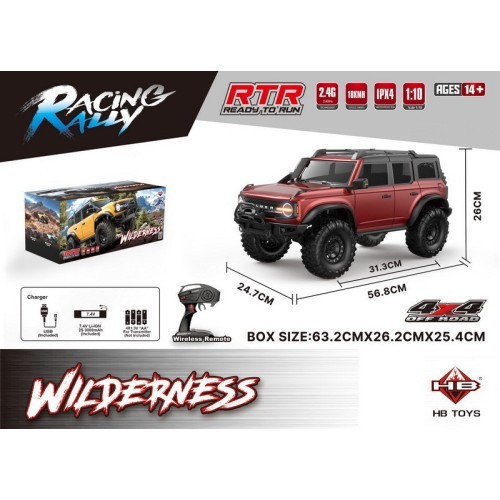 Tālvadības automašīna WILDERNESS R/C 1:10