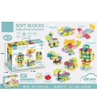 Soft Blocks Set 126 pcs.