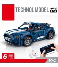 Sports Car Blue Blocks 952 pcs.