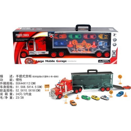 Garage Truck + Cars