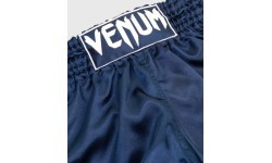 Muay Thai šorti Venum Classic – tumši zili/balti