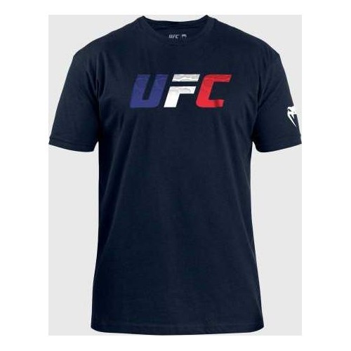 Vīriešu UFC Unrivaled by Venum tumši zils T-krekls ar Francijas karogu