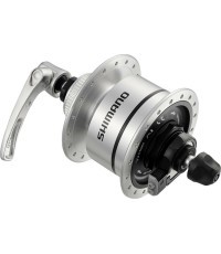 Передняя втулка со встроенной динамо-машиной Shimano DH-3D72, 6В 3Вт, 32H, дисковая CL, эксцентрик