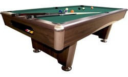 Biljarda galds Triumph Plus, Pool, brūns, 7 ft, dzelteni zaļš audums