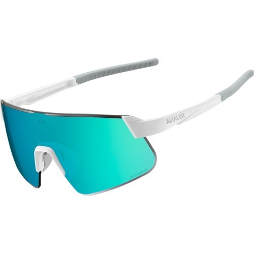 Sports Sunglasses Altalist Hayate R2 - White/Blue Lenses