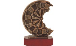Statuete BEL205 Šautriņu mešana - 20cm - Bronza