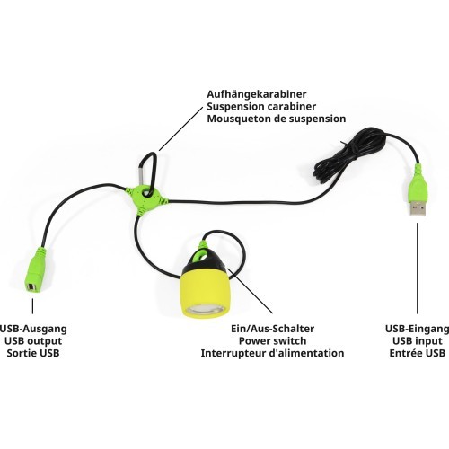 Origin Outdoors LED lampa "Connectable"