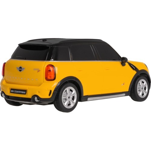 Tālvadības automašīna 1:24 Mini Countryman dzeltena RASTAR