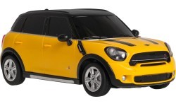 Tālvadības automašīna 1:24 Mini Countryman dzeltena RASTAR