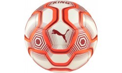 Puma King Ball futbola bumba, balta/oranža 084349 02