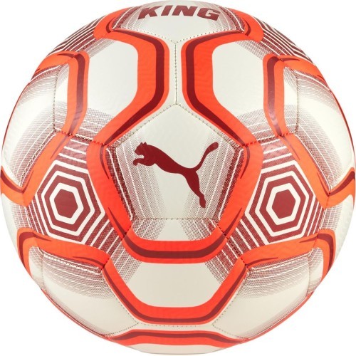 Puma King Ball Football White Orange 084349 02