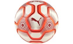 Puma King Ball futbola bumba, balta/oranža 084349 02