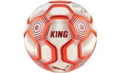 Puma King Ball Football White Orange 084349 02